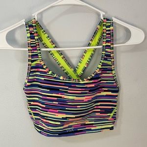 Colorful sports bra